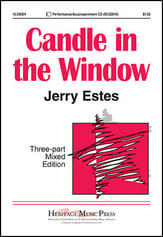 Candle in the Window Three-Part Mixed choral sheet music cover